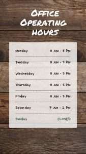 Office Hours